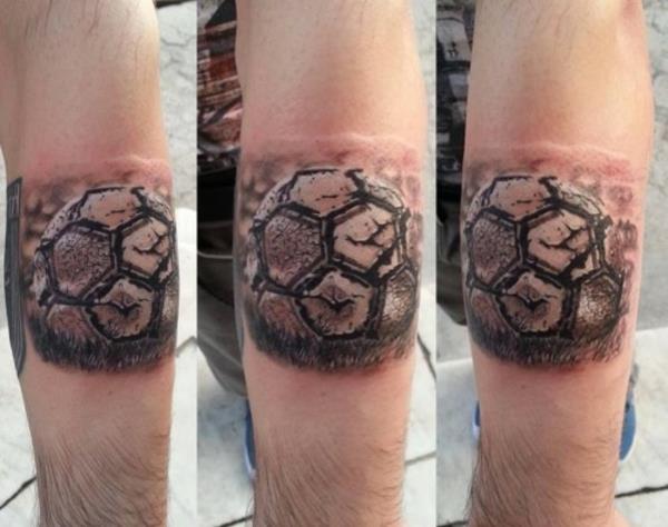 Τατουάζ ποδοσφαίρου τατουάζ εικόνες πόδι χέρι