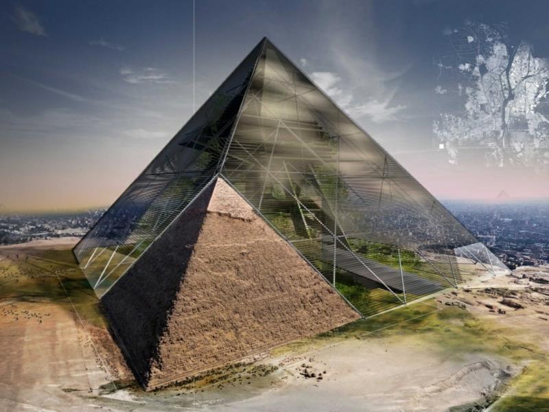 Δημιουργήστε φουτουριστική αρχιτεκτονική και ζήστε Bio Pyramid