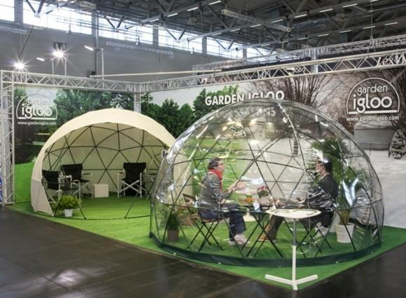 Garden Igloo Σύγχρονη έκθεση Winter Garden Garden Igloo