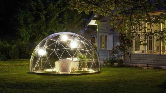 Garden igloo μοντέρνα χειμερινά έπιπλα κήπου φωτισμός κήπου