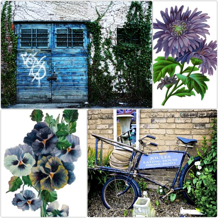 Αξεσουάρ κήπου και vintage ιδέες διακόσμησης κήπου ανοιξιάτικα λουλούδια