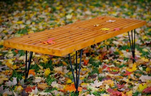 Φτιάξτε το δικό σας ξύλινο κάθισμα με οδηγίες για τον πάγκο του κήπου