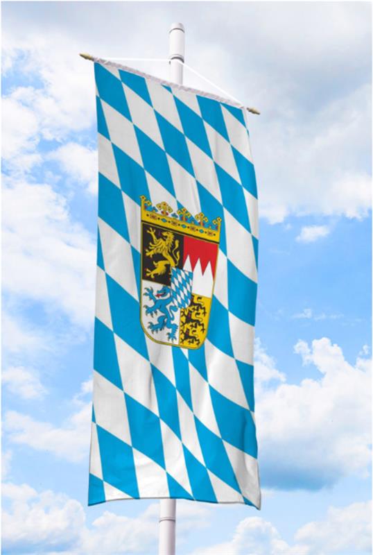 Σημαίες κήπου και σημαίες των σημαιών του ομοσπονδιακού κράτους της Βαυαρίας