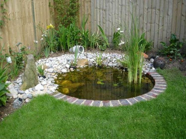 Λίμνες κήπου Γωνία κήπου Δημιουργήστε μια λίμνη Σχεδιασμός κήπου με πέτρες