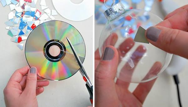 Μεταχειρισμένα έργα DVD DIY που κολλάνε ιδέες χειροτεχνίας