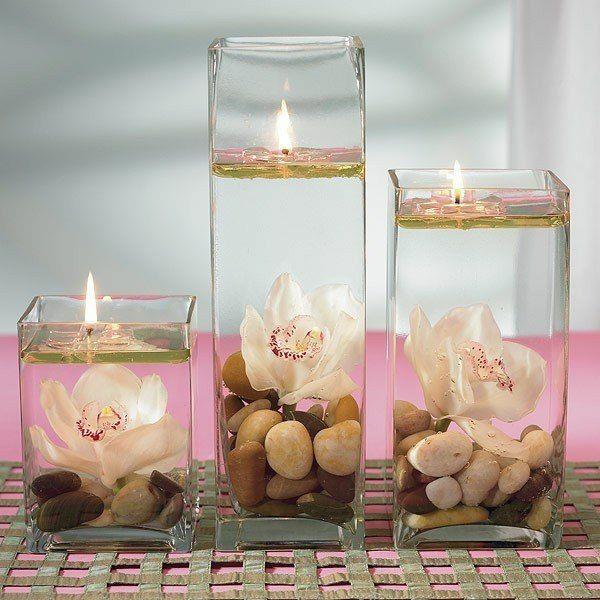 Φτιάξτε μόνοι σας κεριά gel Οδηγίες για ιδέες τζελ κερί