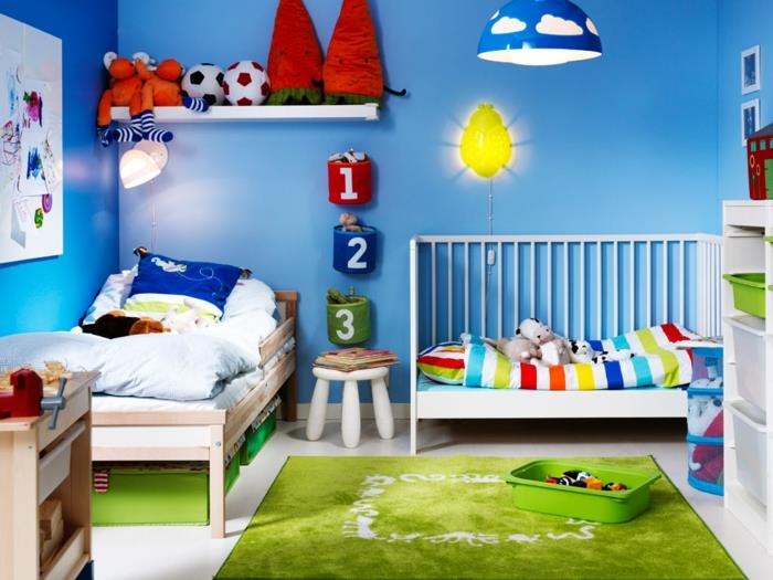 Σχεδιασμός παιδικών δωματίων παραδείγματα σχεδιασμού ντουλάπα γραφείου τοίχου