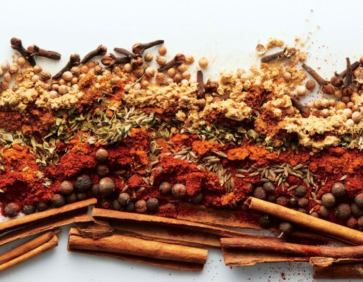 Spice Blends Ιδέες συνταγής για την υγεία Ινδικά μπαχαρικά