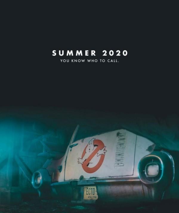 Το Ghostbusters 3 επιστρέφει το 2020 με το αυθεντικό τρέιλερ καστ teaser auto ecto 1