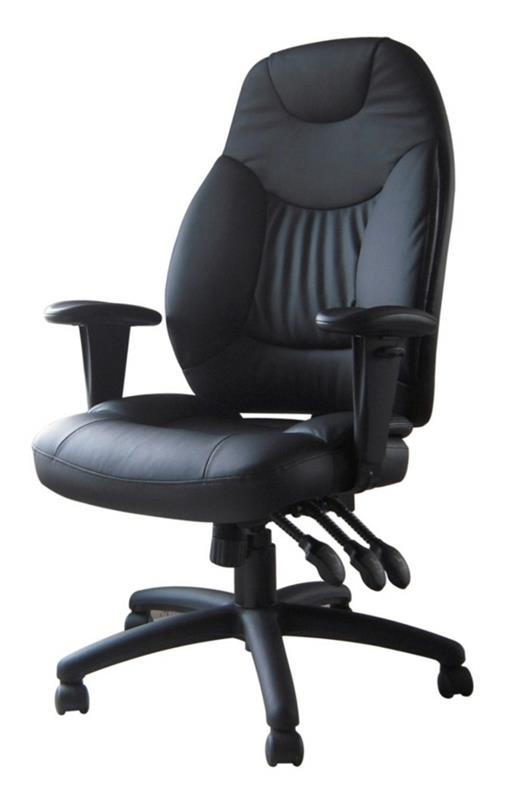 Φθηνές καρέκλες γραφείου και πολυθρόνες μαύρη φαρδιά πλάτη