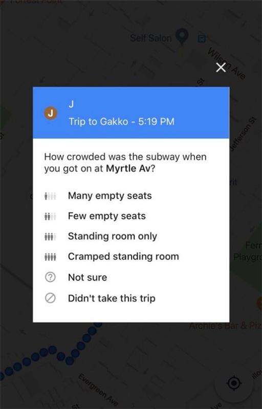 Οι Χάρτες Google μπορούν να καθορίσουν πόσο γεμάτο θα είναι το λεωφορείο ή το τρένο σας. Δεδομένα που συλλέγονται από χρήστες