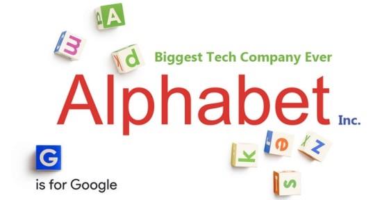 Οι Συνιδρυτές της Google αποχωρούν, ορίζουν τον Sundar Pichai ως λογότυπο αλφάβητου της Alphabet CEO με παιχνίδια με γράμματα