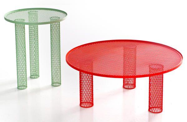 Μεγαλοπρεπές φεστιβάλ σχεδιαστή μεταλλικά τραπέζια κόκκινο πράσινο