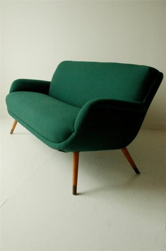 Πράσινοι σκούροι πράσινοι καναπέδες σχεδιασμός καναπέ σαλόνι