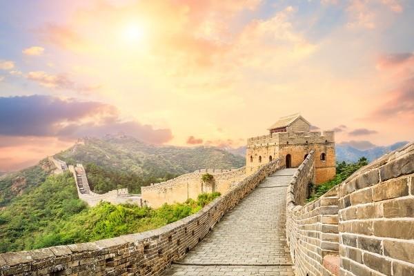 Μεγαλύτερο ορόσημο στον κόσμο Ταξίδια περιπέτειας Σινικού Τείχους της Κίνας