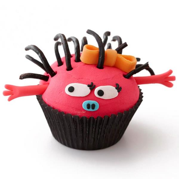 Τρομακτικά muffins που ψήνουν αποκριάτικα γλυκά cupcakes για αποκριές