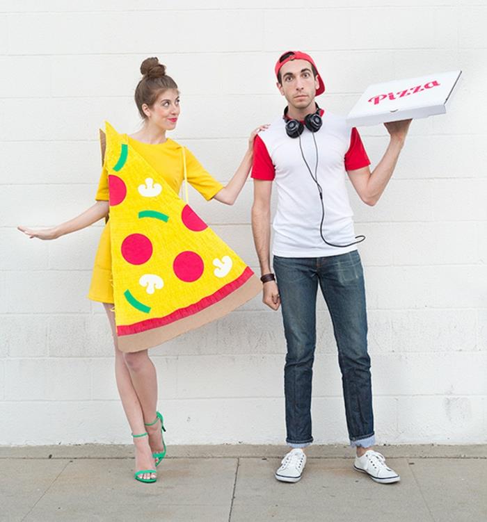 Τα κοστούμια του Halloween φτιάχνουν μόνοι σας πίτσα