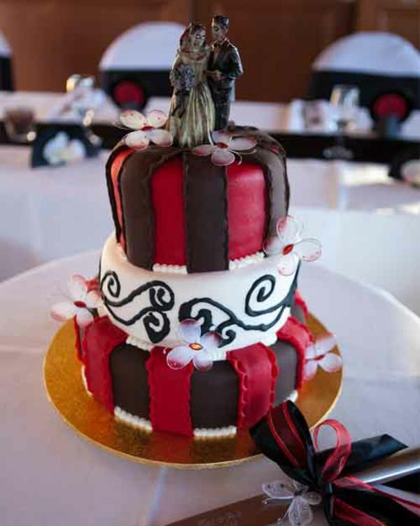 Γαμήλια τούρτα διακόσμηση κέικ αποκριών
