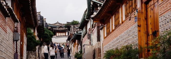Πρωτεύουσα της Νότιας Κορέας Bukchon Hanog Village