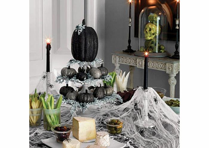 Helloween deco λευκό κερί τραπεζιού