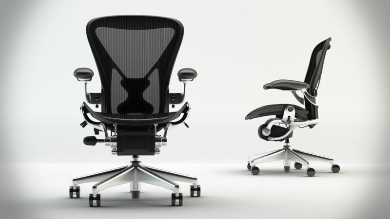 Καρέκλα γραφείου Herman Miller Aeron μαύρο