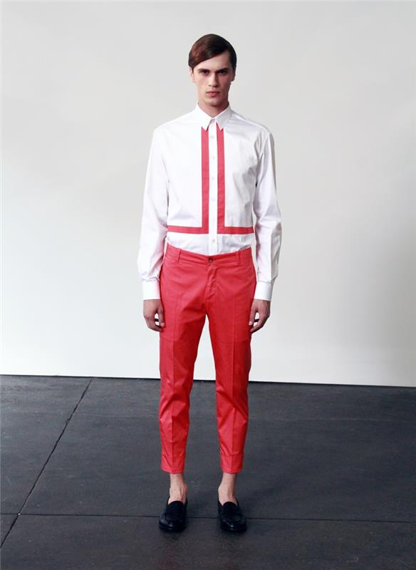 Ανδρικά παντελόνια 2016 τάσεις χρώματα μοντέρνα παντελόνια ανδρικά κόκκινα παντελόνια