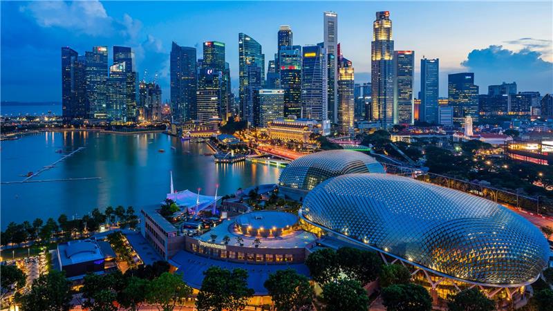 High-Tech Cities of the World Σιγκαπούρη Έδρα της DBS Bank