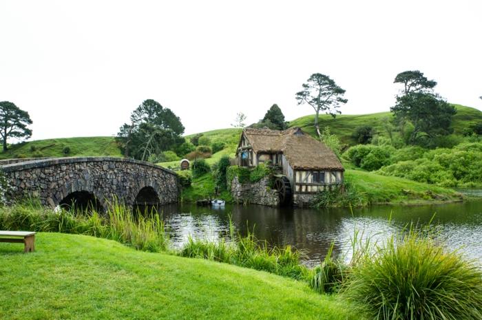 Hobbiton Νέα Ζηλανδία μέση γη