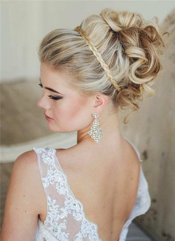 Ιδέες Updo Wedding Hair Accessories