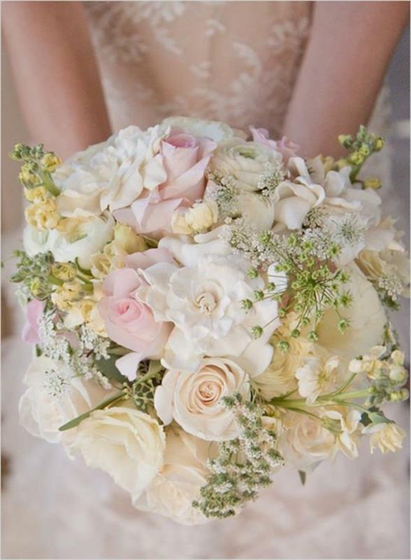 Γαμήλια λουλούδια δροσερά νυφικά μπουκέτα εικόνες ροζ