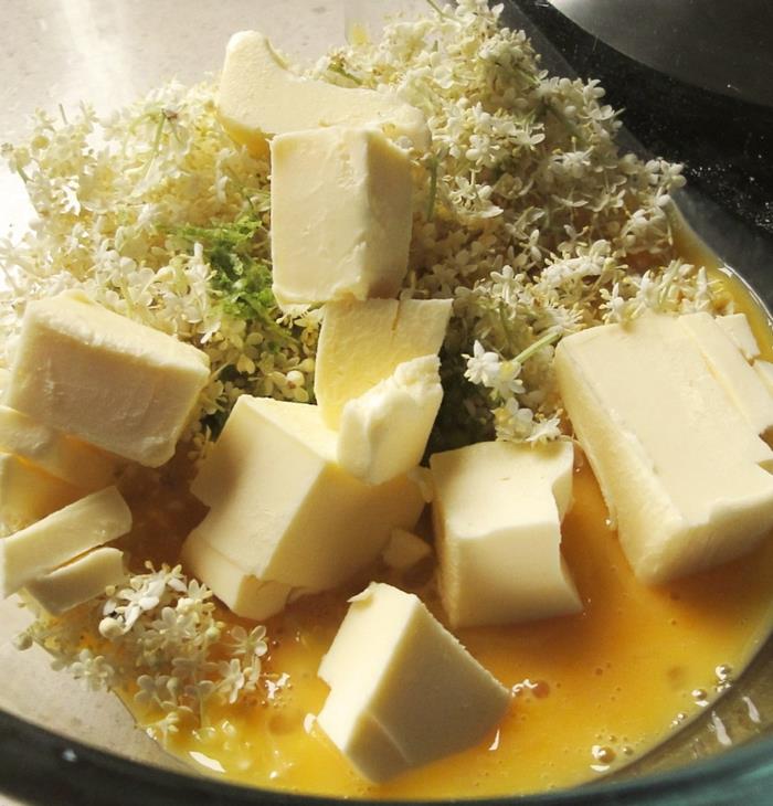 Elderflower συνταγή βοτανικό κουάρκ