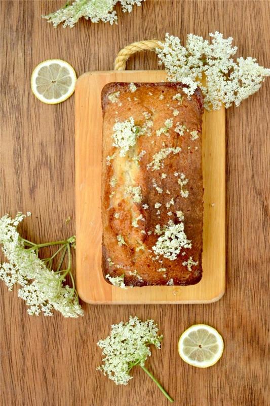Συνταγή Elderflower με ψωμί από λεμόνι