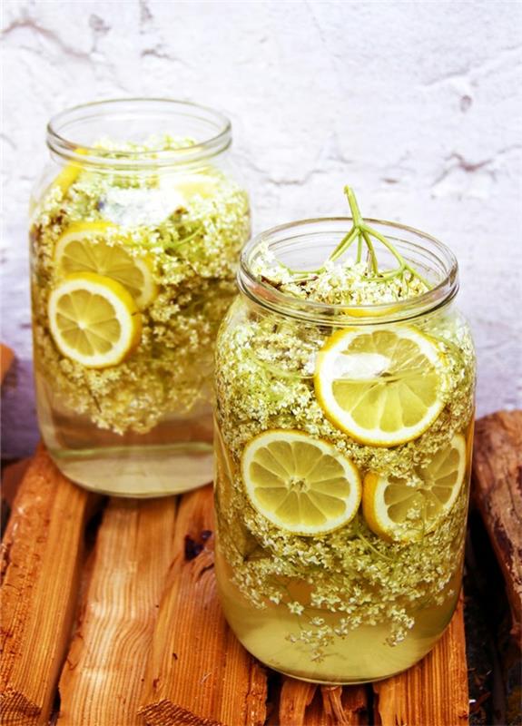 Συνταγή Elderflower με λεμόνι