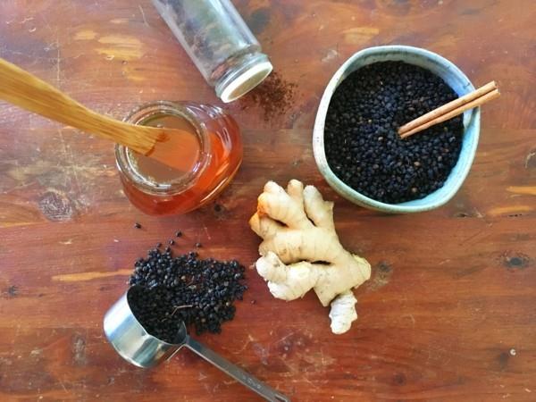 Σιρόπι Elderberry Παρασκευή Elderberry Elderberry Juice Συνταγή Συστατικά