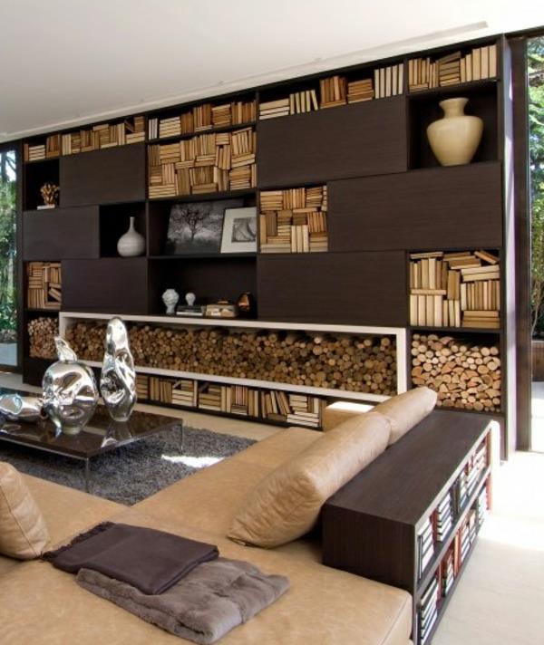 Ξύλινο μπανγκαλόου σαλόνι τοίχο prefab σπίτι ξύλο και ξύλινα σπίτια καφέ