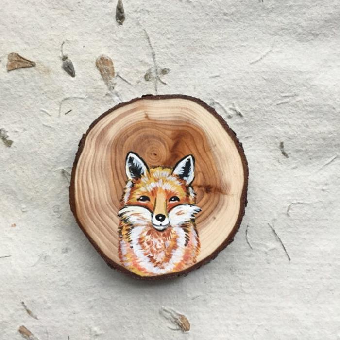 Ξύλινη τέχνη από ξύλο αλεπού
