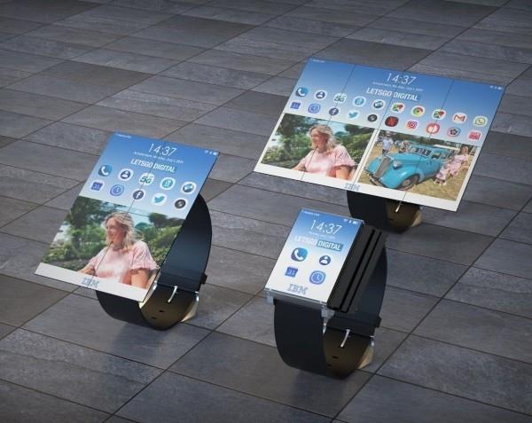 Η IBM κατοχυρώνει με δίπλωμα ευρεσιτεχνίας το πρώτο αναδιπλούμενο ρολόι σε τηλέφωνο και tablet smartwatch στον κόσμο