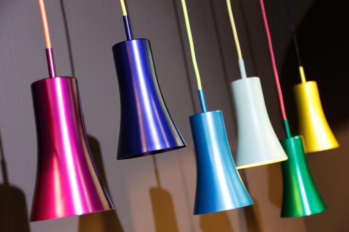 IMM Κολωνία koelnmesse 2015 τάσεις επίπλων χρωματισμένα κρεμαστά φώτα καθαρά