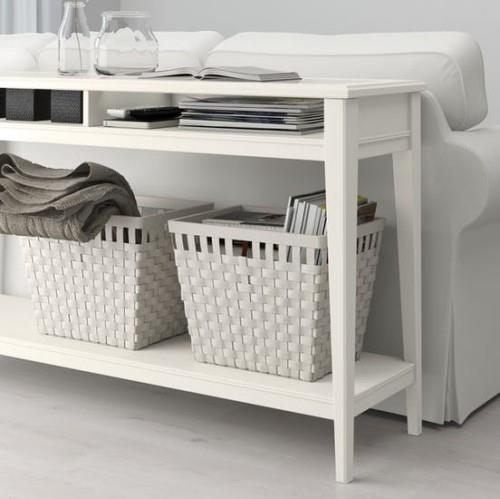 Ο πρακτικός πίνακας κονσόλας καταλόγου Ikea 2019 βρίσκει καλή χρήση
