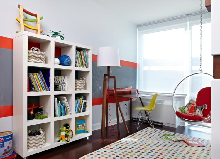 Ikea ράφια παιδικού δωματίου ράφι ξύλινο χώρο αποθήκευσης βιβλιοθήκη