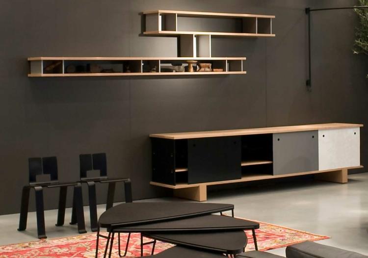 Ikea ράφια συστήματα ραφιών σαλονιού Έπιπλα τηλεόρασης Ikea