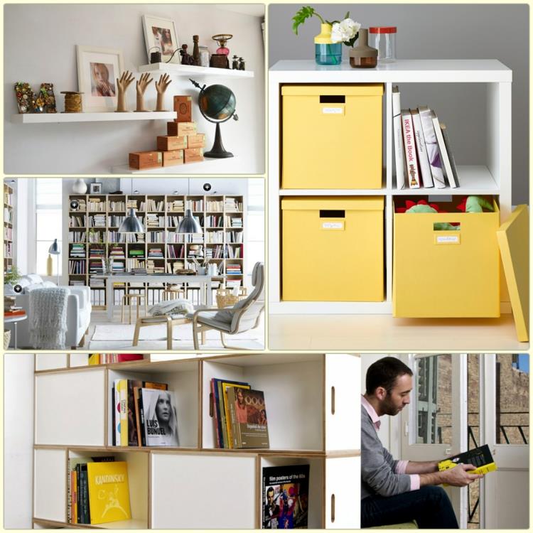 Η Ikea διαθέτει ράφια ιδέες επίπλωσης μοντέρνων συστημάτων ραφιών