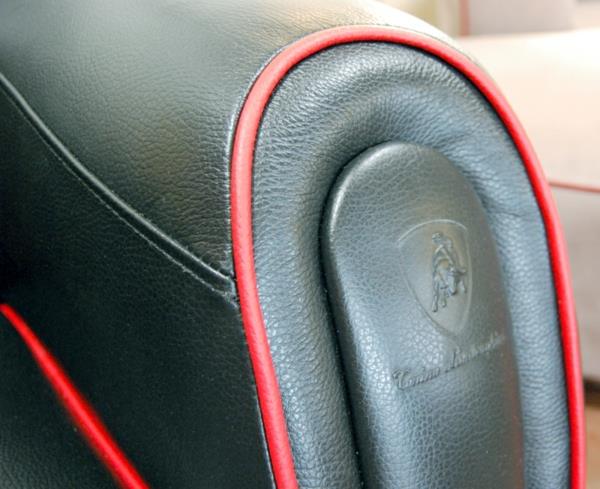 Πολυθρόνα Imola S από Tonino Lamborghini μαύρο πρωτότυπο