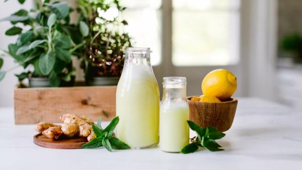 Συνταγή για λεμόνι με τζίντζερ Οφέλη για την υγεία