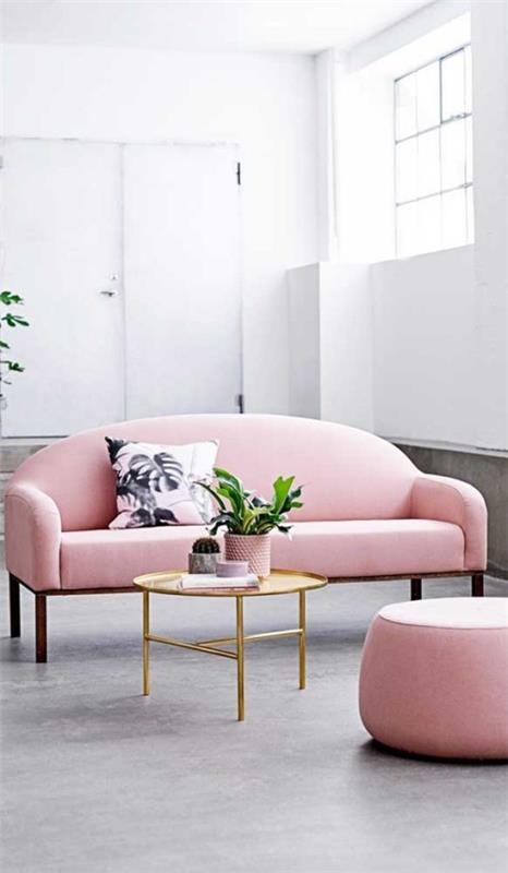 Εσωτερικός καναπές ροζ θηλυκός