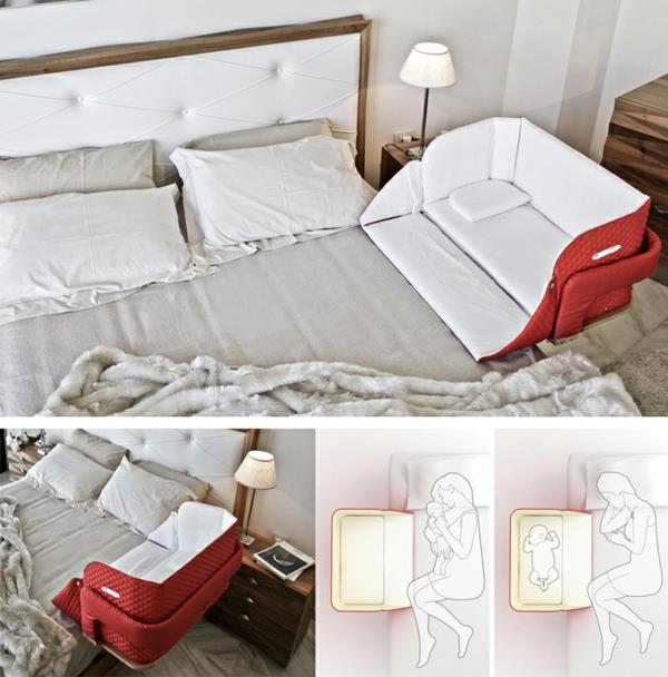 Καινοτόμο βρεφικό κρεβάτι Cully Belly Co Sleeper