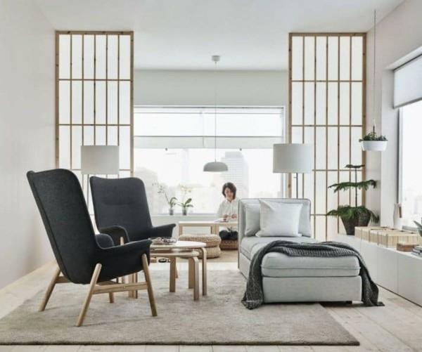 Japandi Japanese Living Area Living Trends 2020 Ιδέες εσωτερικού σχεδιασμού