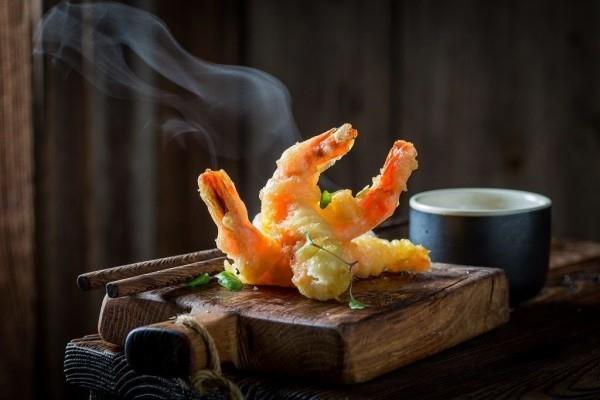 Ιαπωνικές γαρίδες φαγητού ιδιαίτερα δημοφιλείς στην Άπω Ανατολή