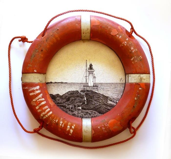 Jarryn Dower Art & Design παλιά αντικείμενα θαλάσσιο στυλ