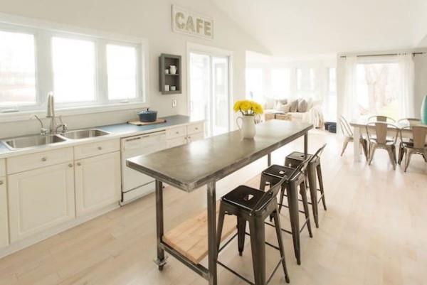 Καναδικά σπίτια με όνειρα κουζίνα τραπεζαρία σαλόνι στο μεγάλο σαλόνι πολύ ελκυστικά ελκυστικό
